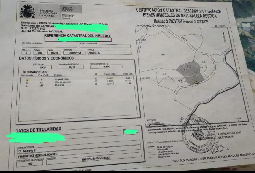 0 bedroom Land in Finestrat, Costa Blanca - Property BL3001