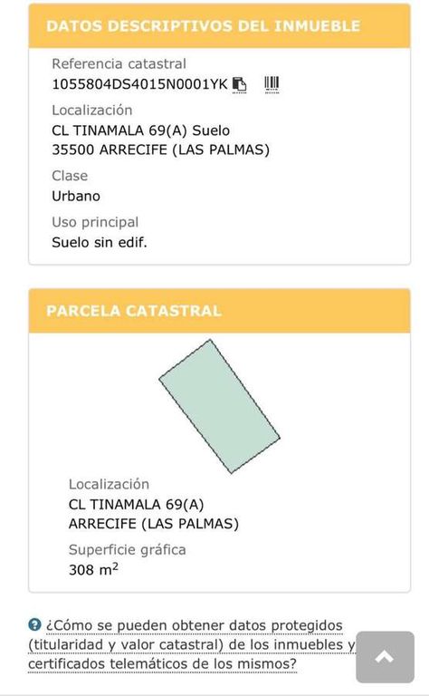 0 bedroom Land in Arrecife, Lanzarote - Property PL557416