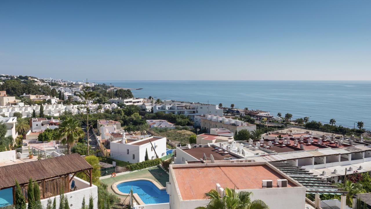 The coast of Mojacar village