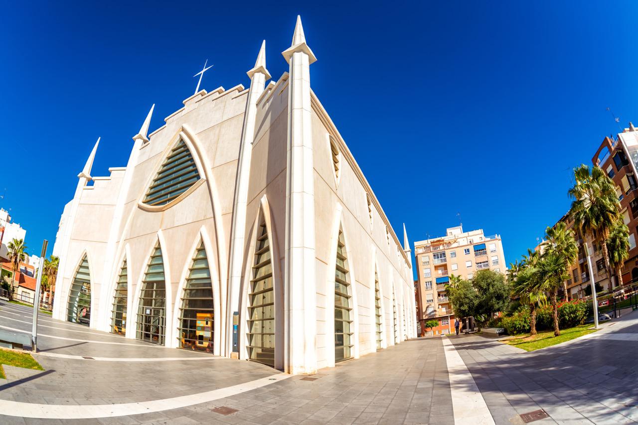 The Sagrado Corazon de Jesus church