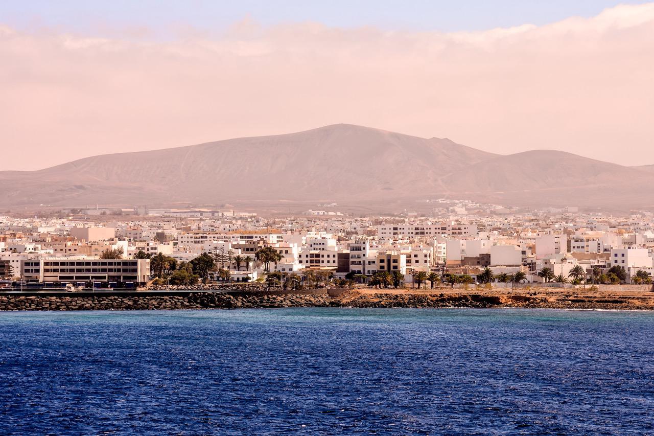 Views of Puerto del Carmen from the water